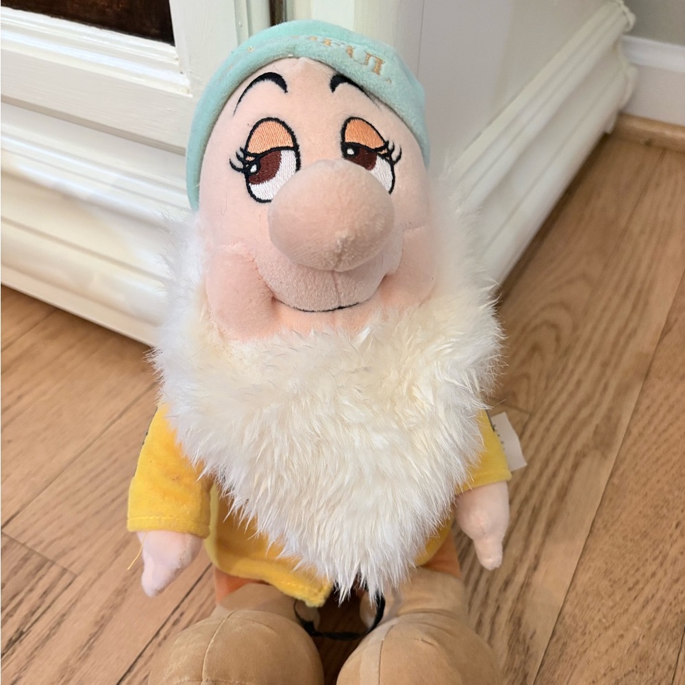 ‘Bashful’ Plush from Disney’s Snow White and the Seven Dwarves, 12”